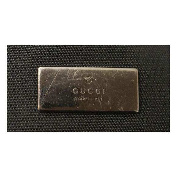 GUCCI Canvas & Leather Gucci Guccissima Unisex Messenger Bag Excellent Condition - Picture 8 of 13